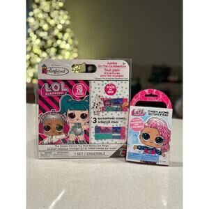 NEW LOL Surprise Bundle: Jumbo On-The-Go Adventure and Activity Pad